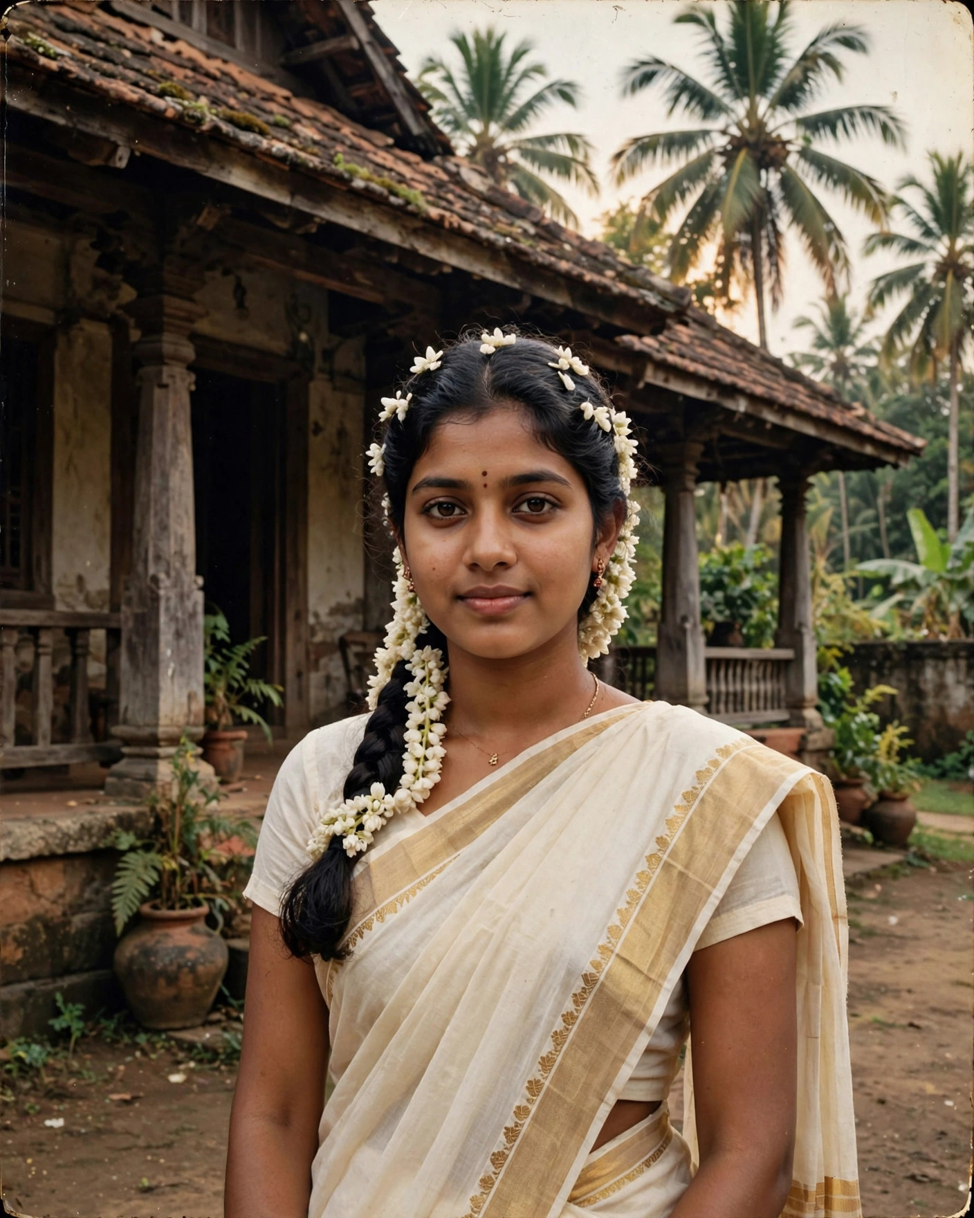 Kerala 80s retro photo example output