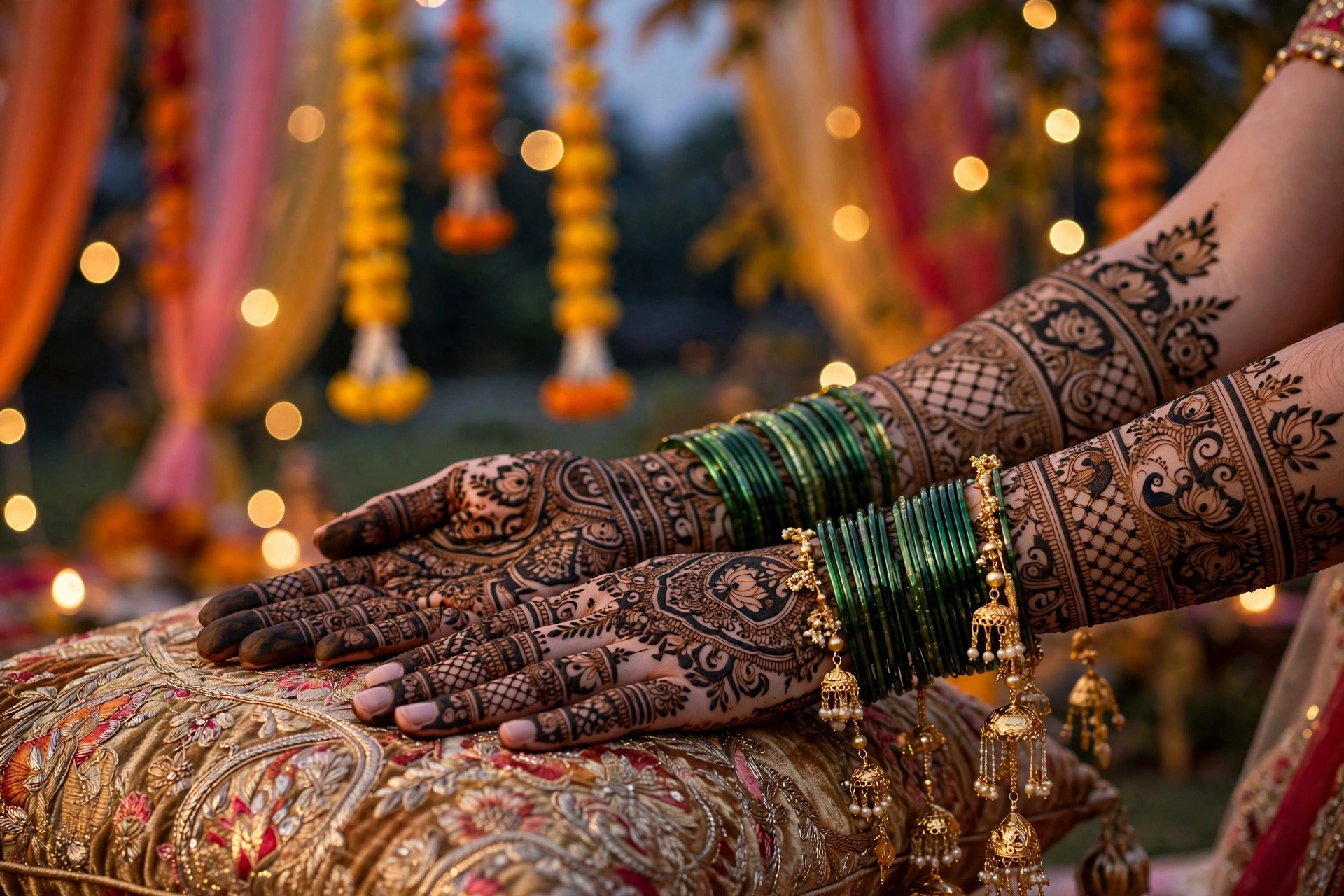 Mehendi Ceremony Photo example